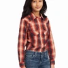 Ariat Girls REAL Citrus Grove Snap Shirt