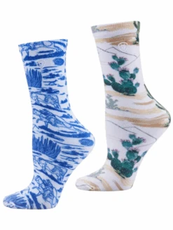 Ariat Graphic Crew Socks 2-Pack