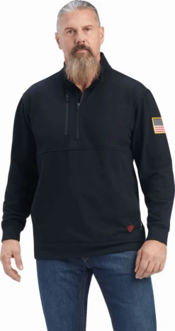 Ariat Men's FR Durastretch Fleece 1/2 Zip Shirt