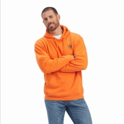 Ariat Men's Freebird Sweatshirt - Harvest Pumpkin