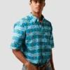 Ariat Mens Konner Classic SS Shirt -Western Cowboy Clothing ariat mens konner classic ss shirt