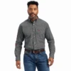 Ariat Mens Team Massimo Classic LS Shirt -Western Cowboy Clothing ariat mens team massimo classic ls shirt
