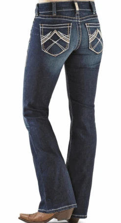 Ariat REAL Riding Jean Whipstitch Ocean