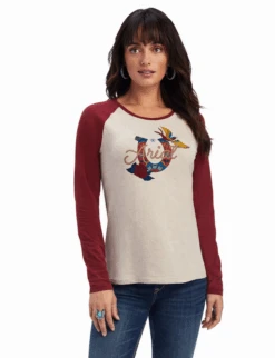 Ariat Womens REAL L/S Tee F22