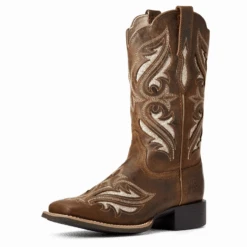 Ariat Womens Round Up Bliss Sassy Brown -Western Cowboy Clothing ariat womens round up bliss sassy brown 2