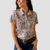 Ariat Women's Venttek SS Shirt Leopard