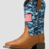 Ariat Youth Patriot Boot - Grand Canyon -Western Cowboy Clothing ariat youth patriot boot grand canyon