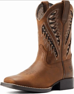 Ariat Youth Quickdraw VentTEK Distressed Tan