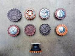 Beyond The Barn Leather Concho Phone Pop Socket Grip -Western Cowboy Clothing beyond the barn leather concho phone pop socket gr 2