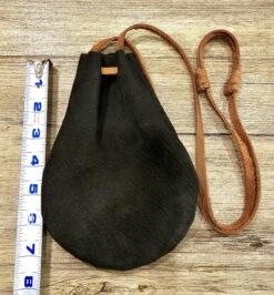 Beyond The Barn Leather Tobacco Pouch Suede Adjustable BTB -Western Cowboy Clothing beyond the barn leather tobacco pouch suede adjust 2