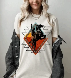 Buckin Barn Wholesale Sunset Bronc T-Shirt