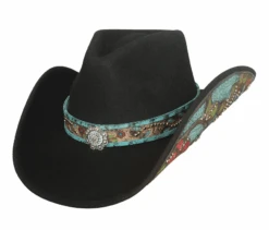 Bullhide Womens Crazy Beautiful Fashion Felt Hat