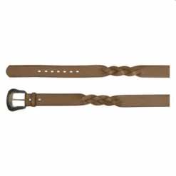 Catchfly Ladies Tan Belt Leather Braid