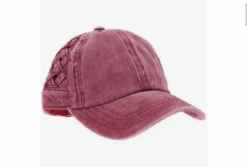 C.C Beanie Criss Cross High Ponytail Ball Cap