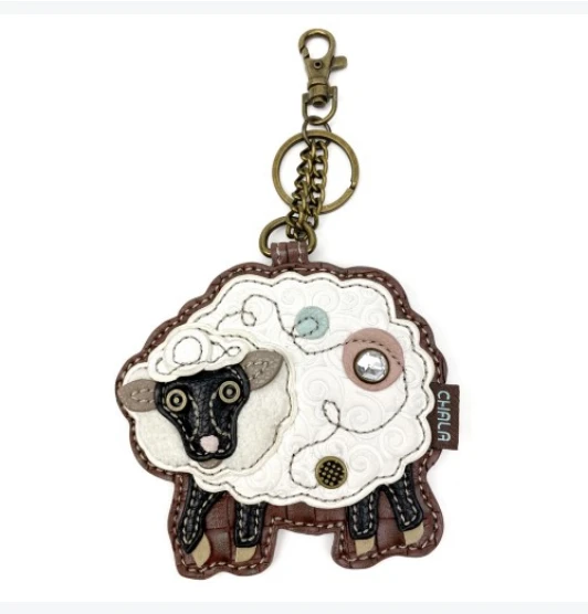 Chala Handbags Coin Purse/Key Fob Farm 3 Chala Handbags Coin Purse/Key Fob Farm