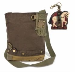 Chala Handbags Patch Crossbody