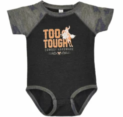 Cowboy Hardware Infant Too Tough Camo Romper