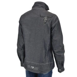 Cowboy Hardware Leopard Skull Tech Woodsman Jacket