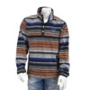 Cowboy Hardware Serape Polar Fleece Cadet
