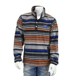 Cowboy Hardware Serape Polar Fleece Cadet