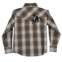 Cowboy Hardware Youth Forge Plaid LS