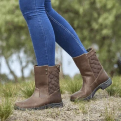 Dublin Dublin Queenie Boots - Red Brown