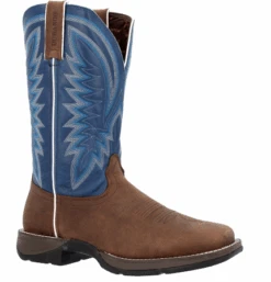 Durango Mens 12" Western Boot - Denim Blue