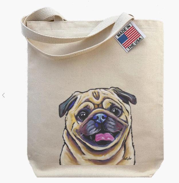 Hippie Hound Studios Gusset Tote Bag - Dogs 4 Hippie Hound Studios Gusset Tote Bag - Dogs - Image 2