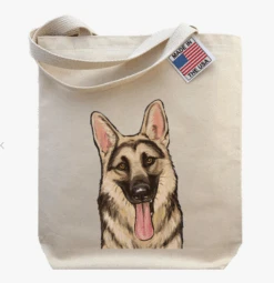Hippie Hound Studios Gusset Tote Bag - Dogs 14 Hippie Hound Studios Gusset Tote Bag - Dogs -Western Cowboy Clothing hippie hound studios gusset tote bag dogs 3