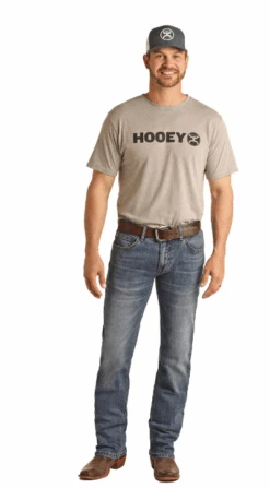 Hooey Hooey Revolver Curvy Logo Jean