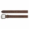 JP West JP West Crunch Leather Belt -Western Cowboy Clothing jp west jp west crunch leather belt