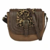 Justin Justin Cheetah Saddle Bag Crossbody -Western Cowboy Clothing justin justin cheetah saddle bag crossbody