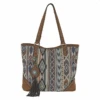 Justin Justin Ladies Jacquard Tote -Western Cowboy Clothing justin justin ladies jacquard tote