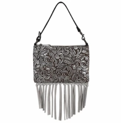 Justin Mini Shoulder Bag - Silver Wash