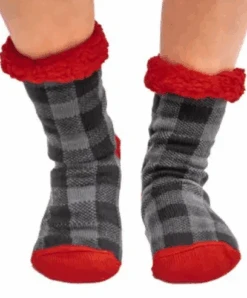 Lazy One Plush Sock O/S -Western Cowboy Clothing lazy one plush sock o s 2