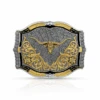 Montana Silversmith Crackle Earth Barrel Racer Buckle