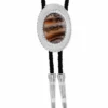Montana Silversmith No Two The Same Agate-Silver Bolo Tie -Western Cowboy Clothing montana silversmith no two the same agate silver b