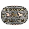 Montana Silversmith Yellowstone All My Tomorrows Buckle -Western Cowboy Clothing montana silversmith yellowstone all my tomorrows b