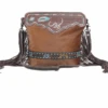 Myra Bag Russet Statement Hand Tooled Bag -4705 -Western Cowboy Clothing myra bag russet statement hand tooled bag 4705