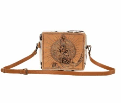 Myra Bag Skylar Hand-Tooled Bag -6516 -Western Cowboy Clothing myra bag skylar hand tooled bag 6516 2