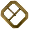 OEB Classic Casual Center Bar Buckle Antique Brass 1-1/2