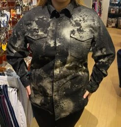 OOMMC Western Bleach Out Horse Shirt