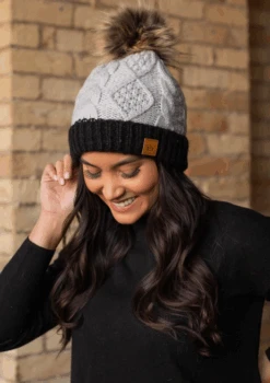 Panache Accessories Panache Fashion Knit Hat W/pom Pom -Western Cowboy Clothing panache accessories panache fashion knit hat w pom 7