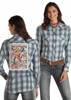Panhandle Slim Ladies LS Snap -Western Cowboy Clothing panhandle slim ladies ls snap 2