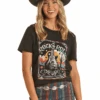 Panhandle Slim Rock & Roll Graphic Tee -Western Cowboy Clothing panhandle slim rock roll graphic tee