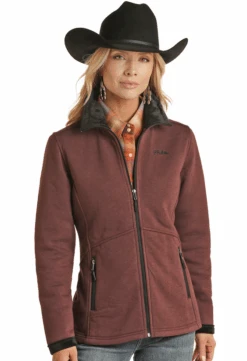 Powder River Outfitters Ladies Heather Knit Jacket