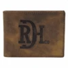 Red Dirt Hat Co Bifold Wallet Distressed Leather -Western Cowboy Clothing red dirt hat co bifold wallet distressed leather