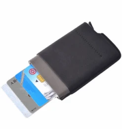 RFID Credit Card Safe & Wallet-Black -Western Cowboy Clothing rfid credit card safe wallet black 1