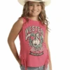 Rock & Roll Denim Girl's Western Fringe Tank