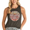 Rock & Roll Denim Womens Rock & Roll Margarita Tank - Black